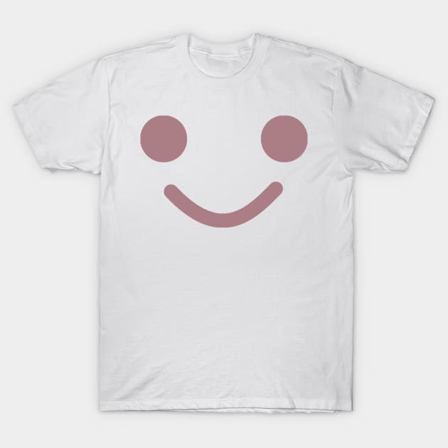 Smiling Minifig Face T-Shirt by ChilleeW